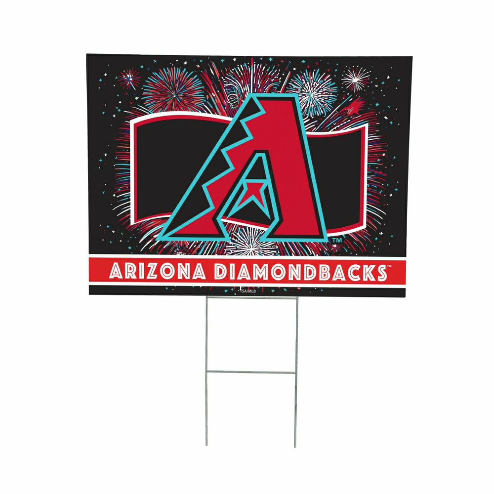 Arizona Diamondbacks Yard Sign, Patriotic, MLB, Home