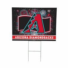 Arizona Diamondbacks Yard Sign, Patriotic, MLB, Home