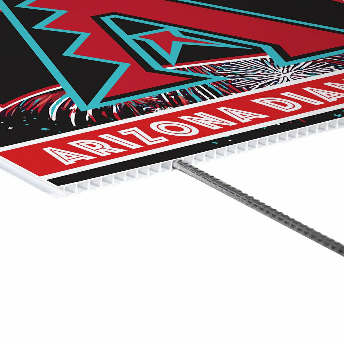Arizona Diamondbacks Yard Sign, Patriotic, MLB, Home