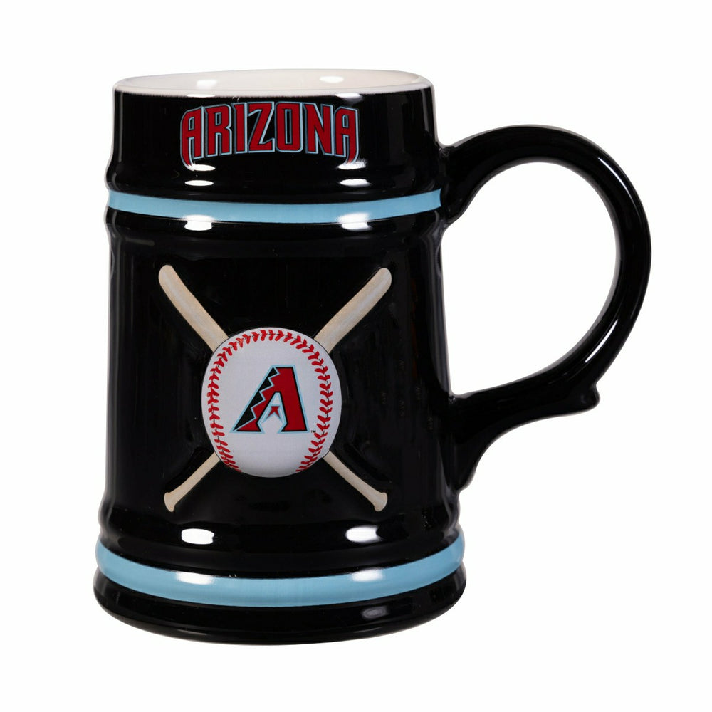 Arizona Diamondbacks Ceramic Stein Cup, 24oz, MLB, Home