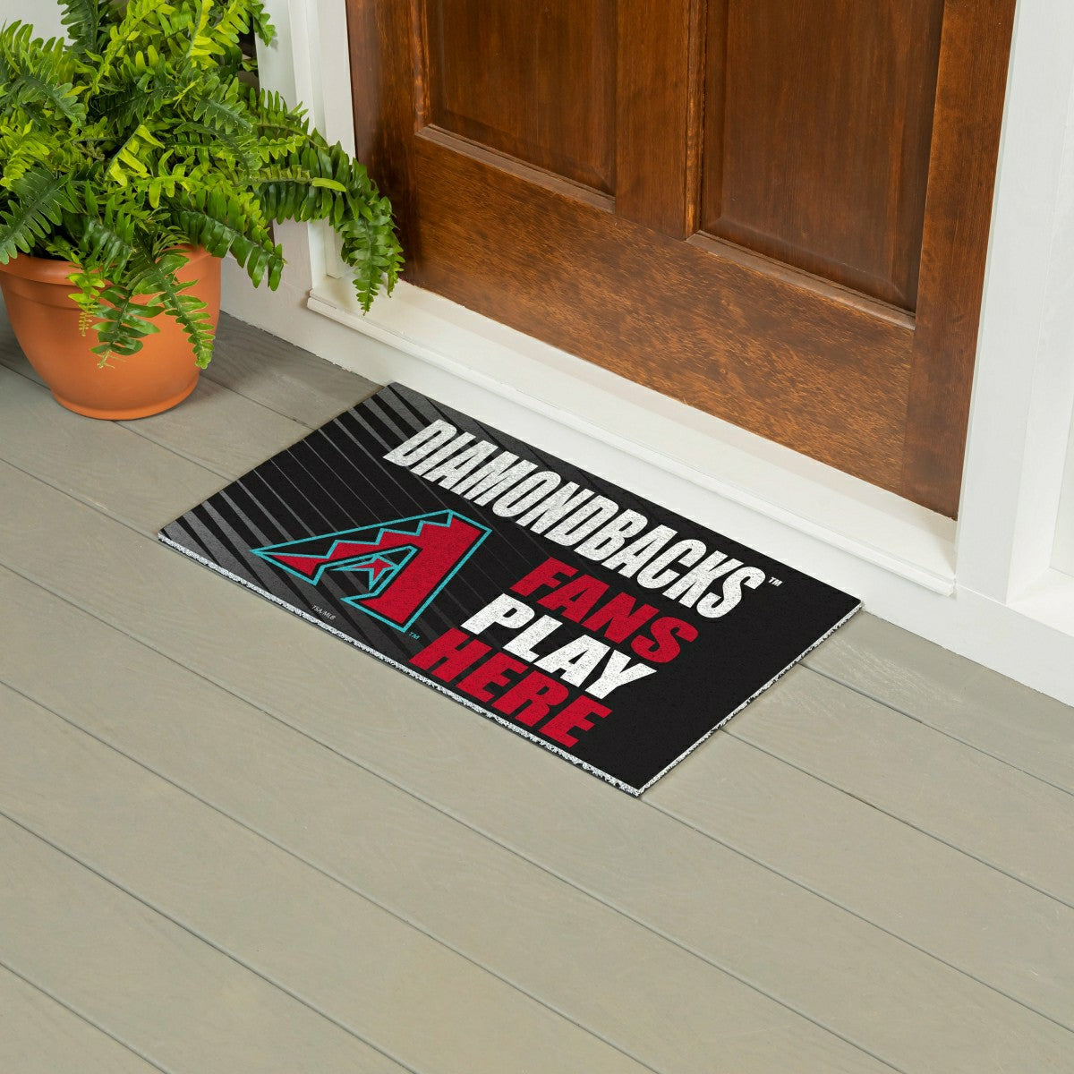 Arizona Diamondbacks Fan Mat, 28"x16", MLB