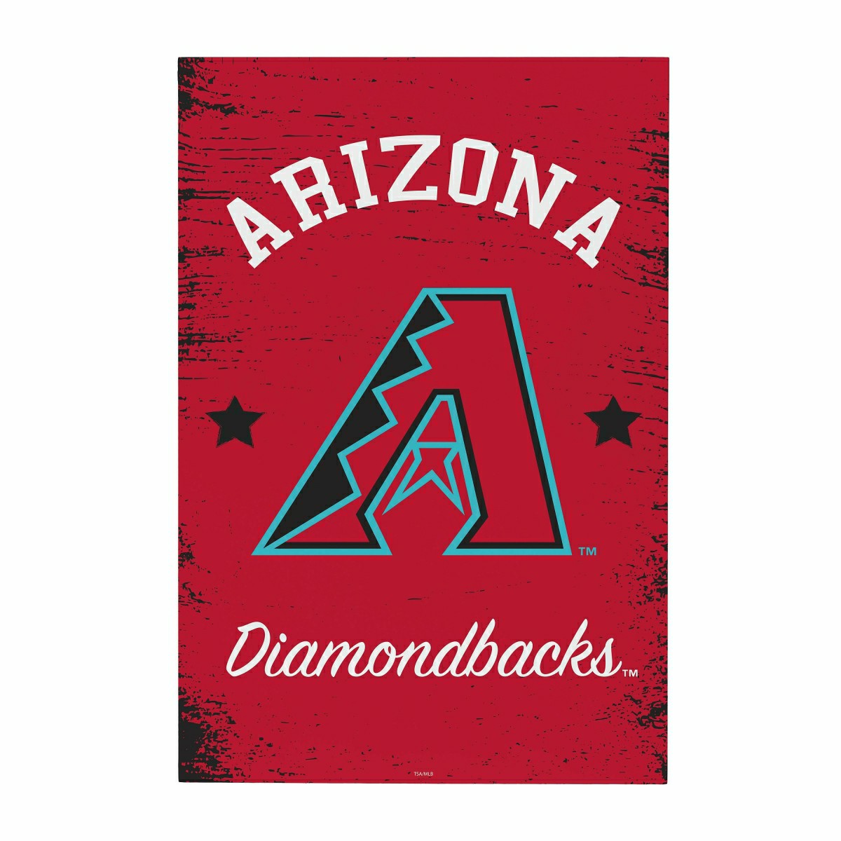 Arizona Diamondbacks Wood Wall Sign, 16x24, MLB, Home
