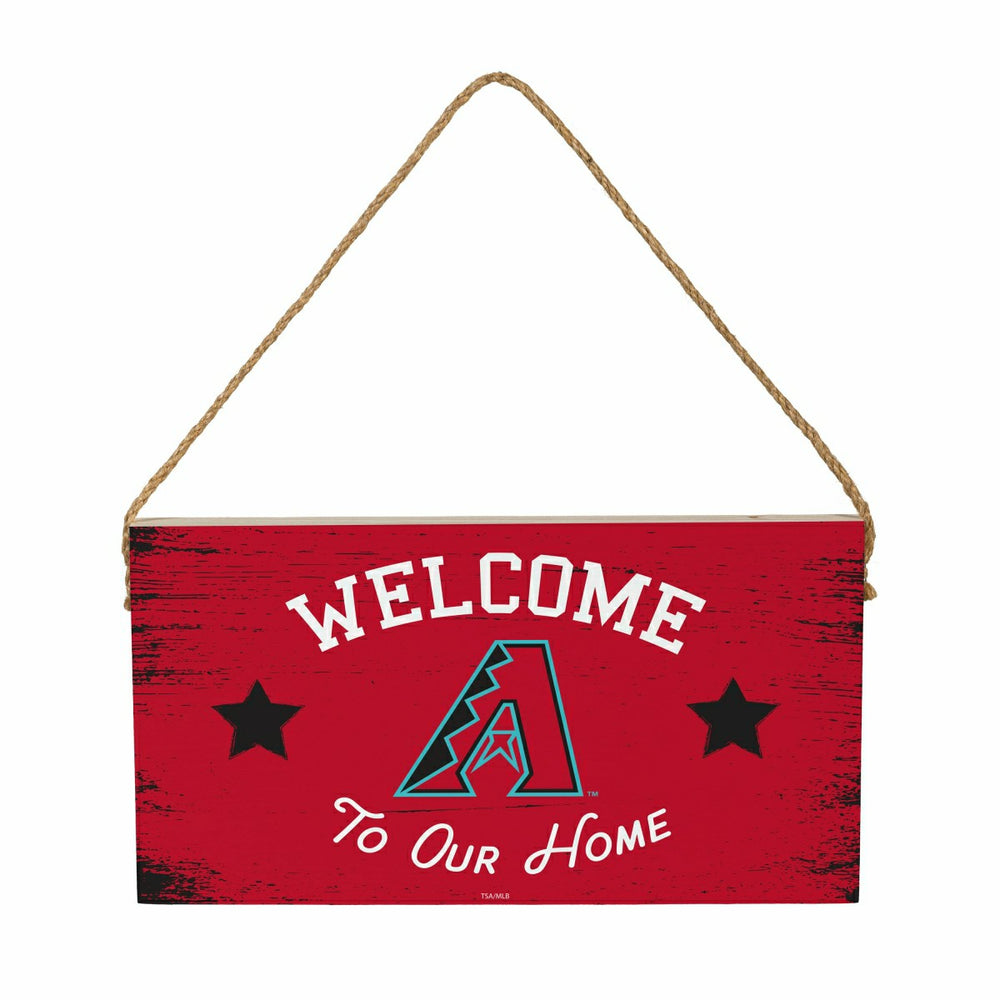 Arizona Diamondbacks Wood Wall Sign, 6x11, MLB, Home