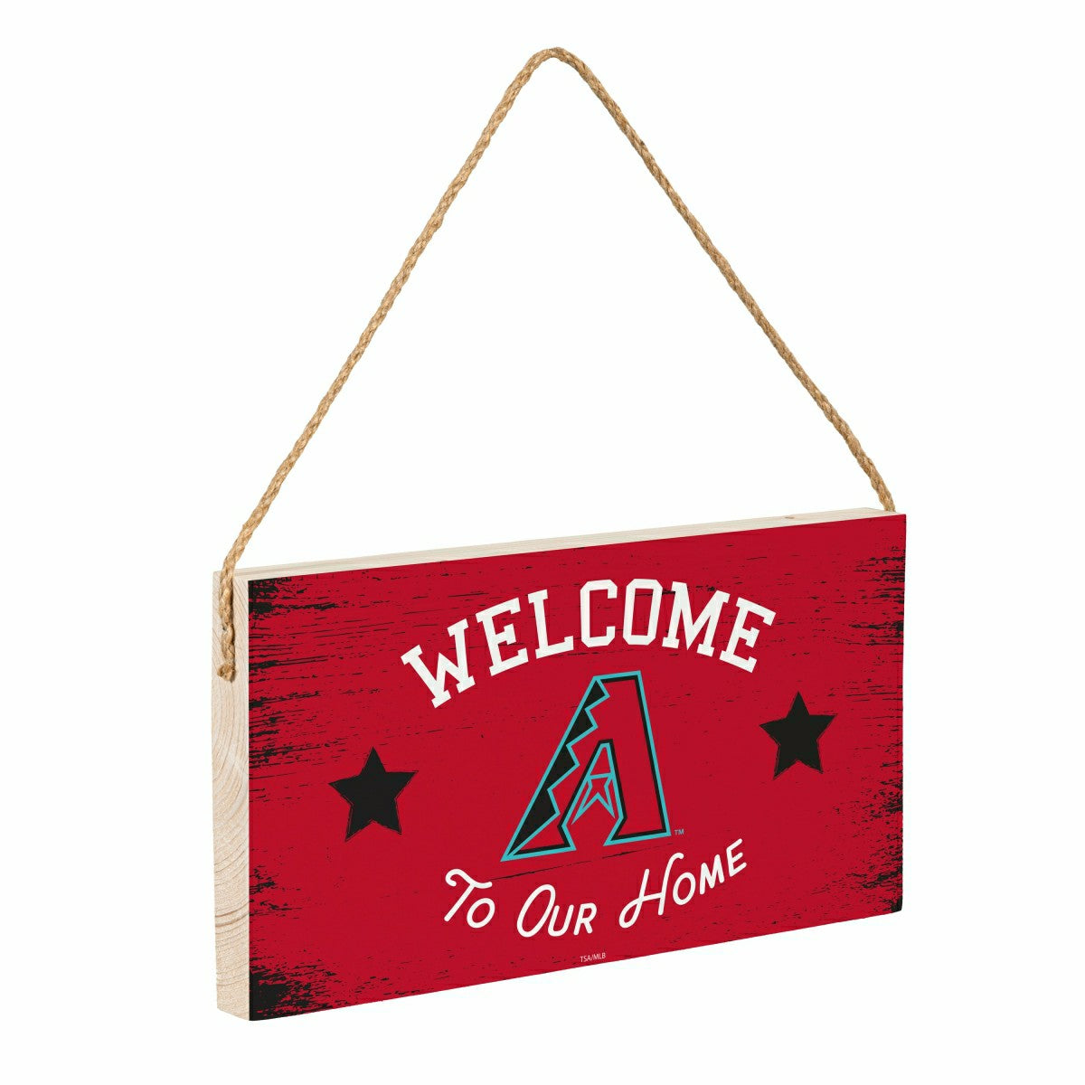 Arizona Diamondbacks Wood Wall Sign, 6x11, MLB, Home
