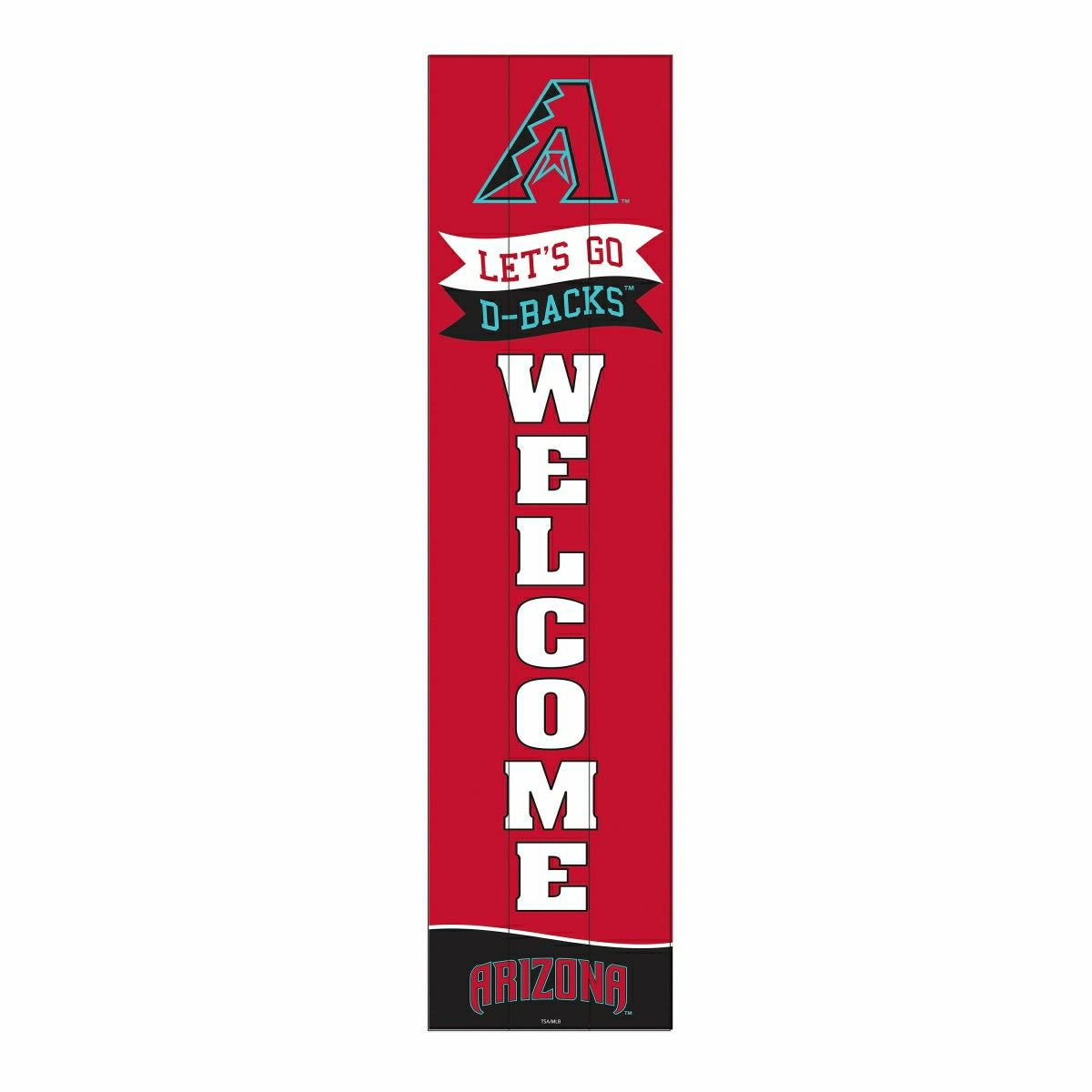 Arizona Diamondbacks, 46" Leaner, MLB, Home