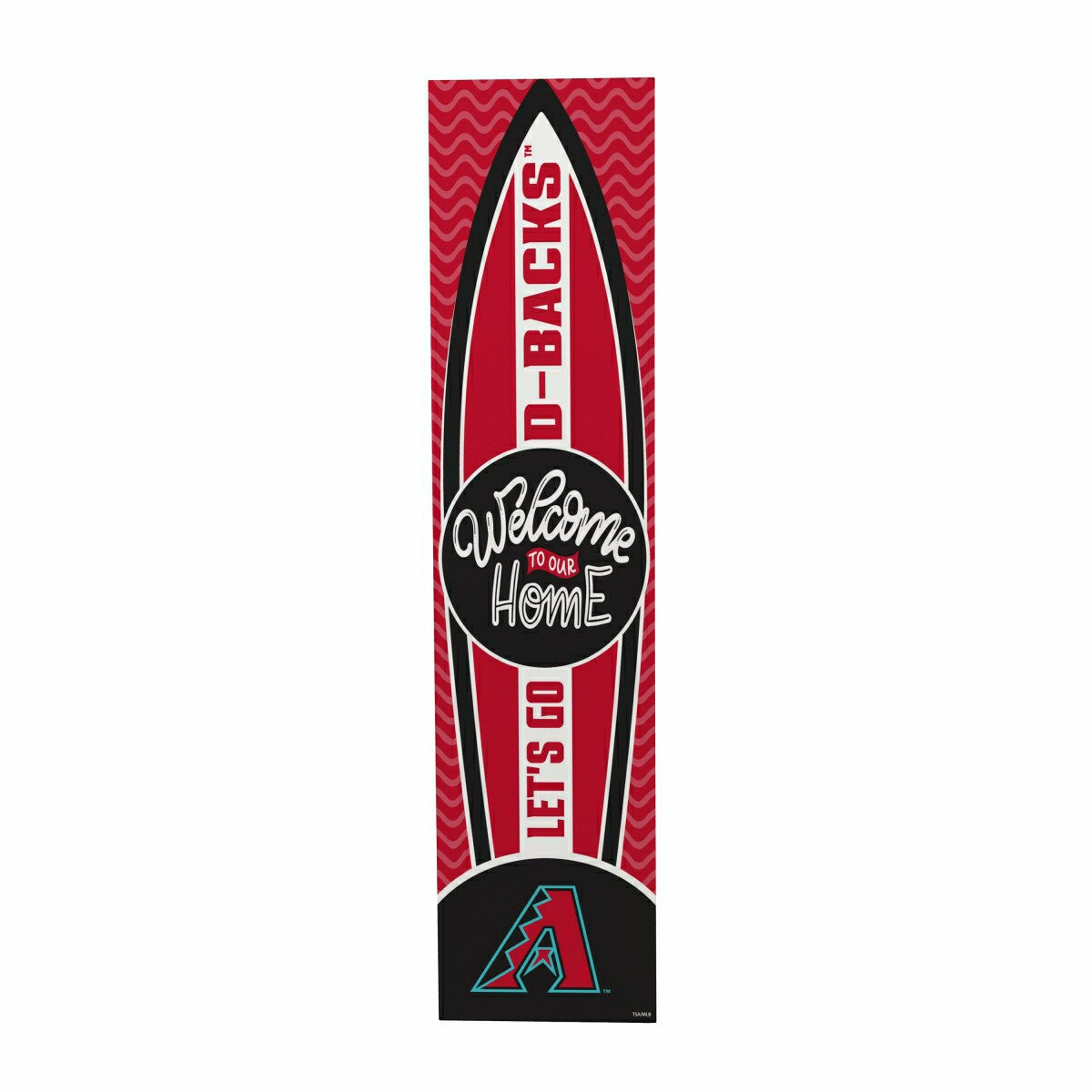 Arizona Diamondbacks Summer Seasonal Surfboard ECM Exclusive 47" Singl, MLB, Home