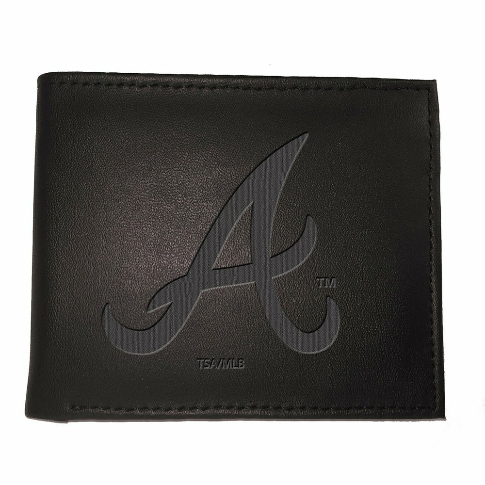 Atlanta Braves Bi-Fold Wallet Black, MLB, Home
