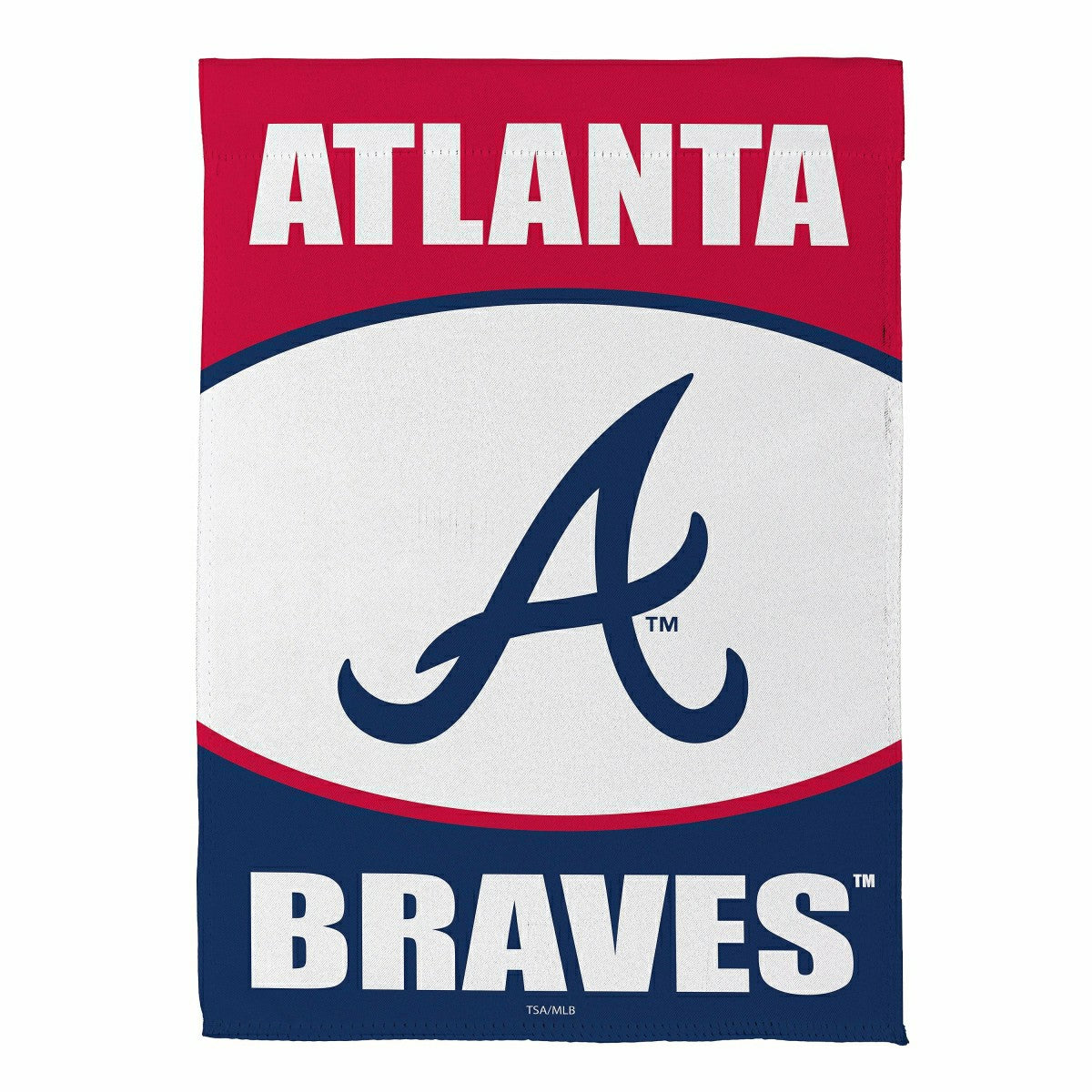 Atlanta Braves Suede Garden Flag, MLB, Home