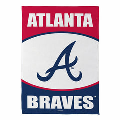 Atlanta Braves Suede Garden Flag, MLB, Home