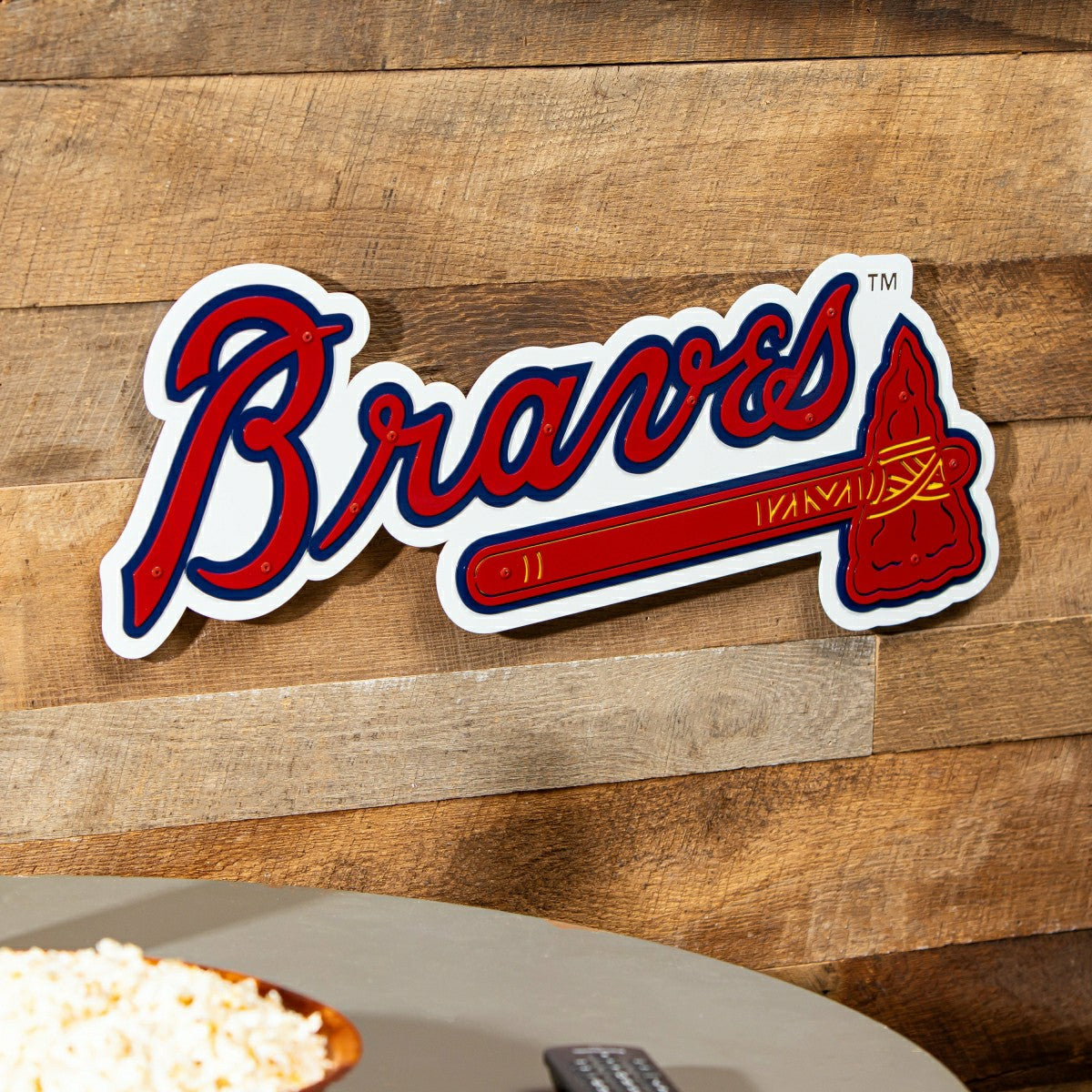 Atlanta Braves Premier Metal Wall Art, MLB, Home
