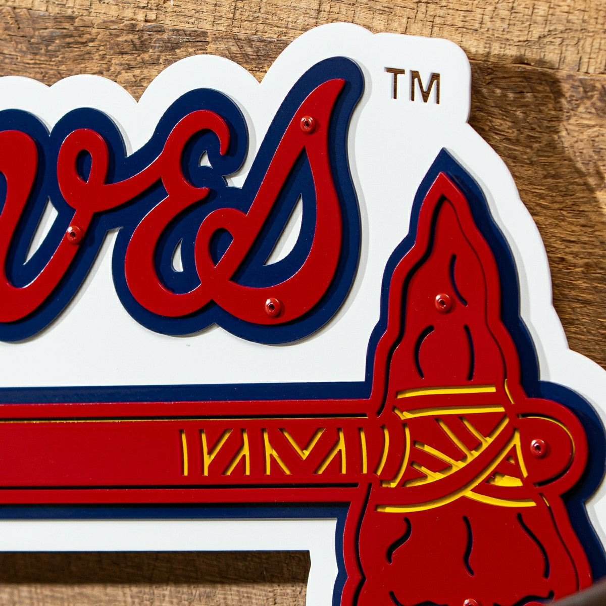 Atlanta Braves Premier Metal Wall Art, MLB, Home