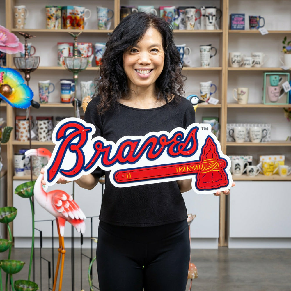 Atlanta Braves Premier Metal Wall Art, MLB, Home