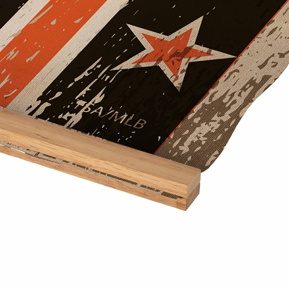 Baltimore Orioles, Canvas Wall Tapestry, Large, 54x36, MLB, Home