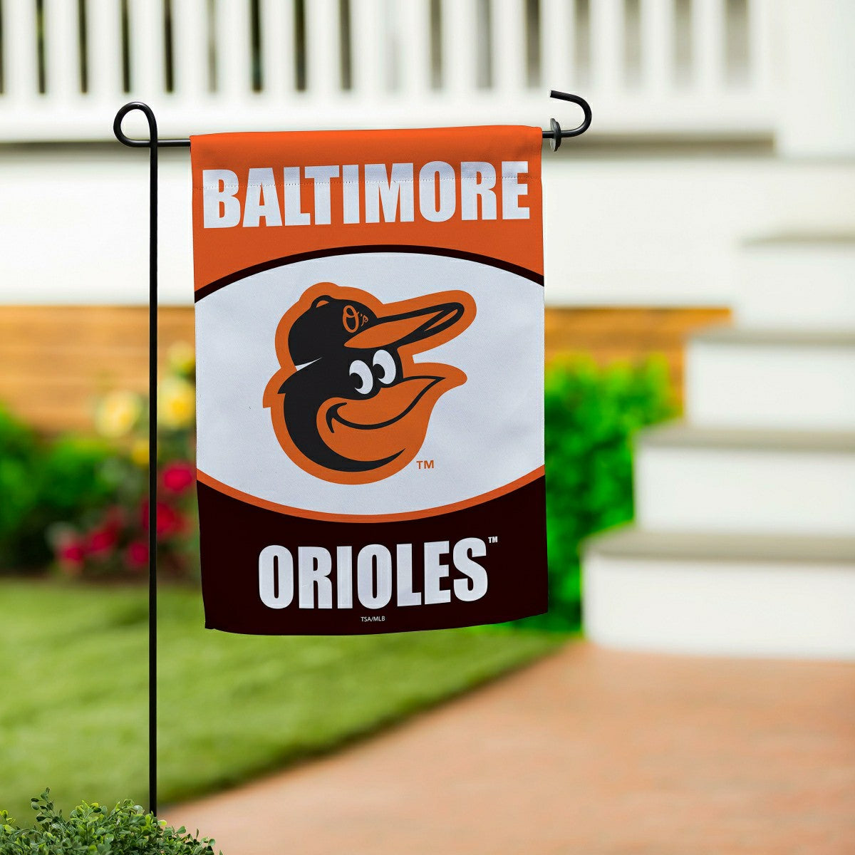 Baltimore Orioles Suede Flag, GDN, MLB
