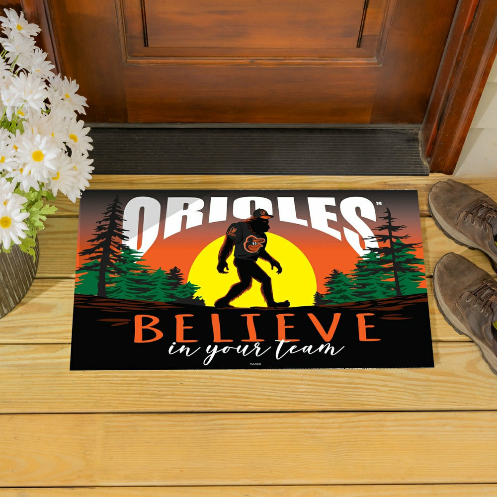 Baltimore Orioles Bigfoot PVC Mat, 28"x16", MLB