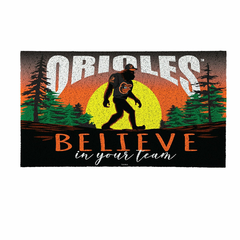 Baltimore Orioles Bigfoot PVC Mat, 28"x16", MLB