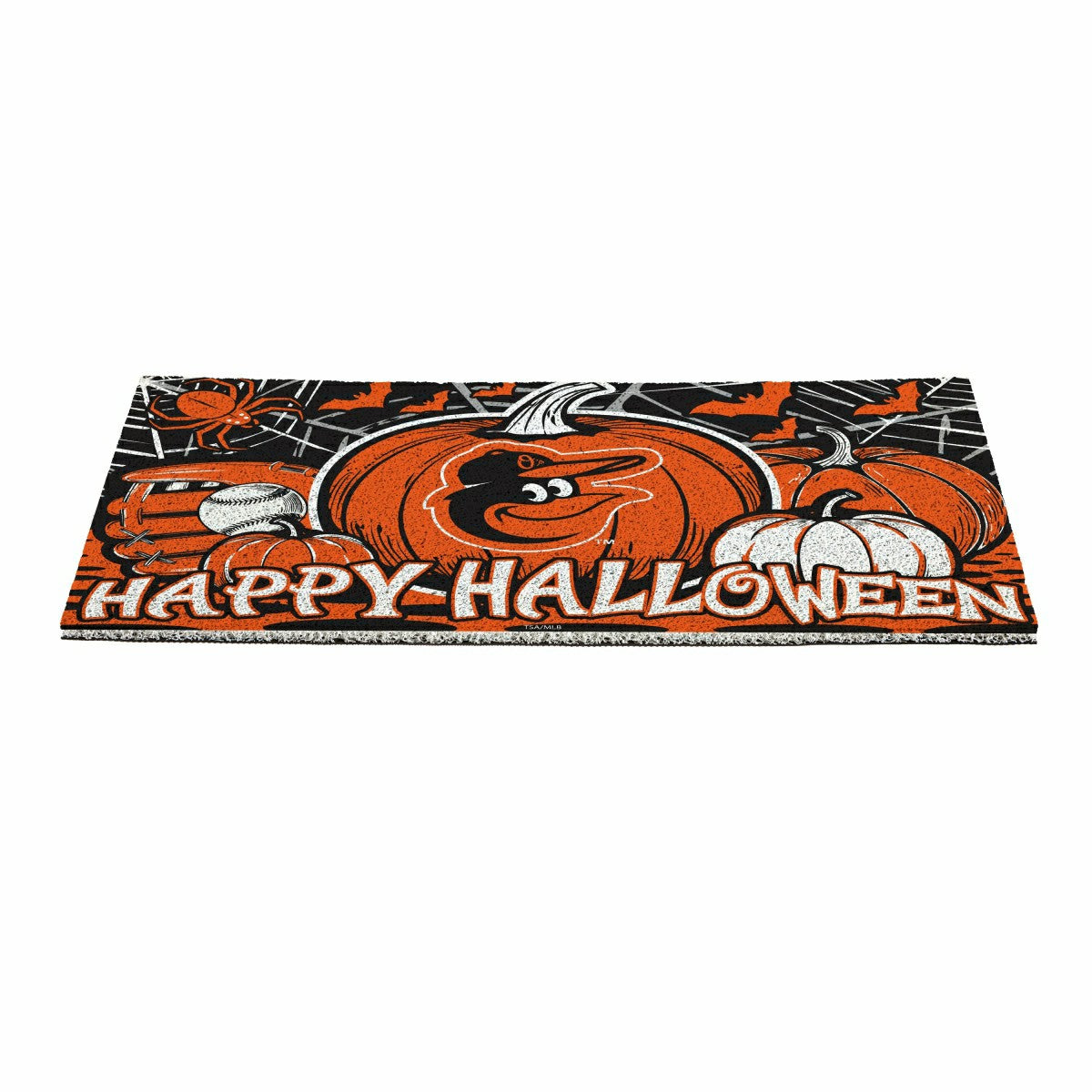 Baltimore Orioles Halloween PVC Mat, 28"x16", MLB