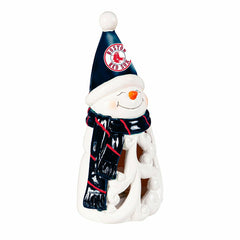 Boston Red Sox Snowman LED Statuary, 8", MLB, Home