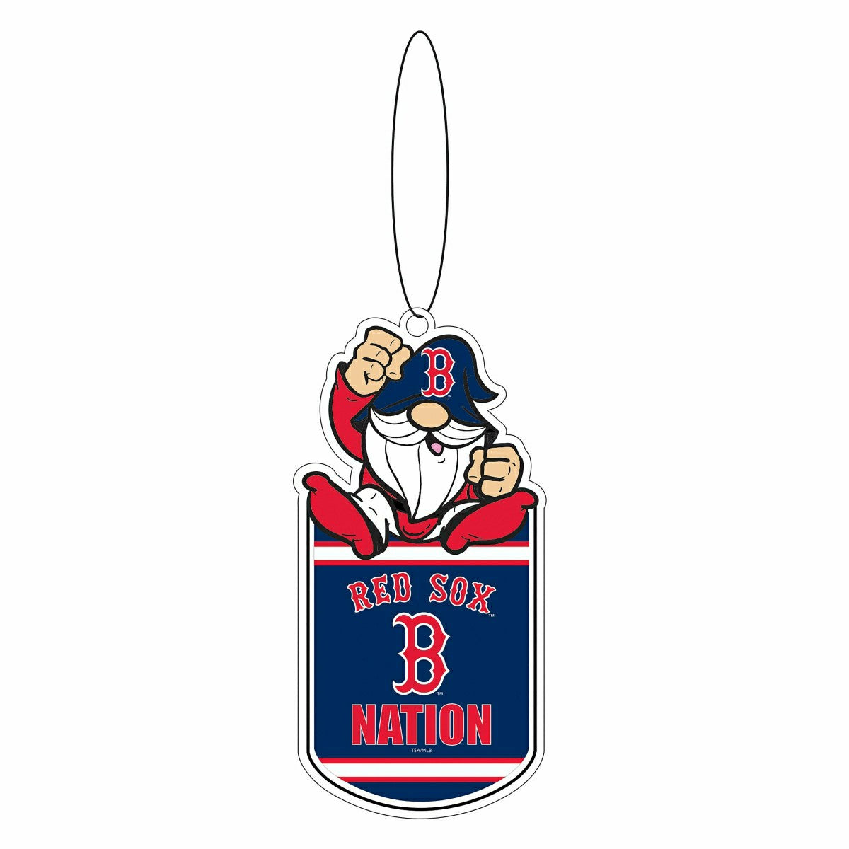 Boston Red Sox Gift Tag Ornament, Gnome Fan, MLB, Home