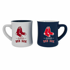 Boston Red Sox 10oz Ceramic Cup Set, 2pc, MLB, Home