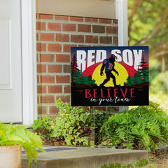 Boston Red Sox Yard Sign, Bigfoot, MLB, Home