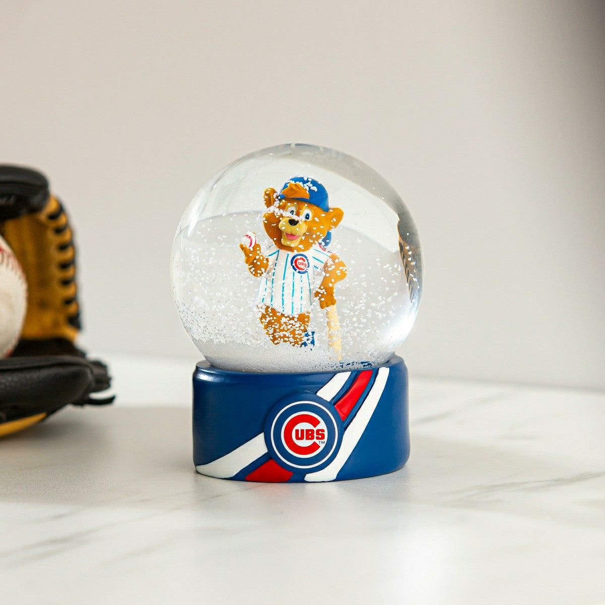 Chicago Cubs Water Globe, MLB, Home