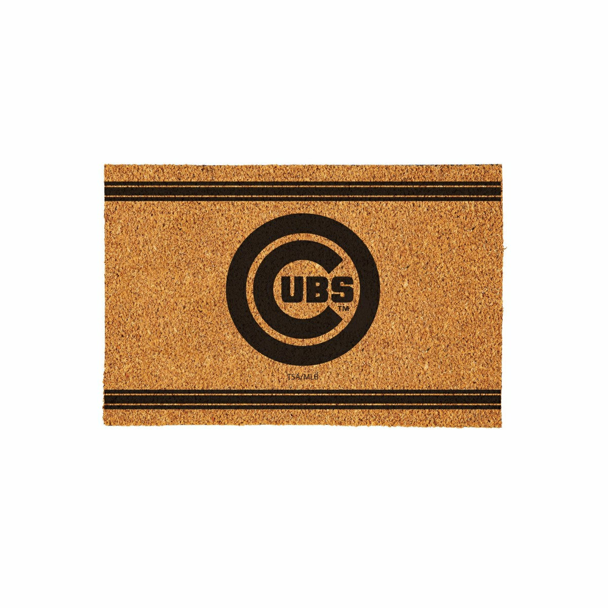 Chicago Cubs Large One Color Coir Mat, 36"x24", MLB