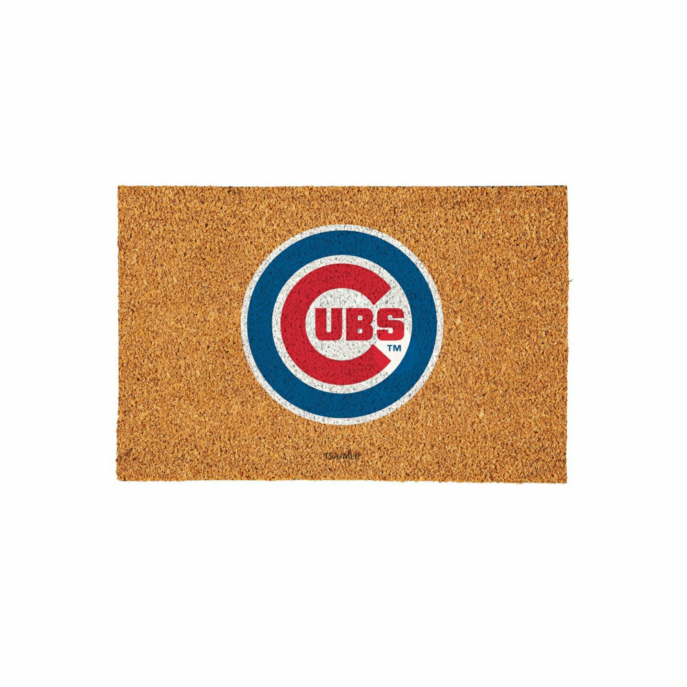 Chicago Cubs Large Full Color Coir Mat, 36"x24", MLB