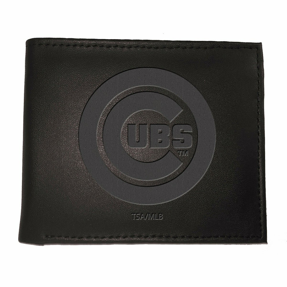 Chicago Cubs Bi-Fold Wallet Black, MLB, Home