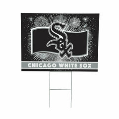 Chicago White Sox Yard Sign, Patriotic, MLB, Home