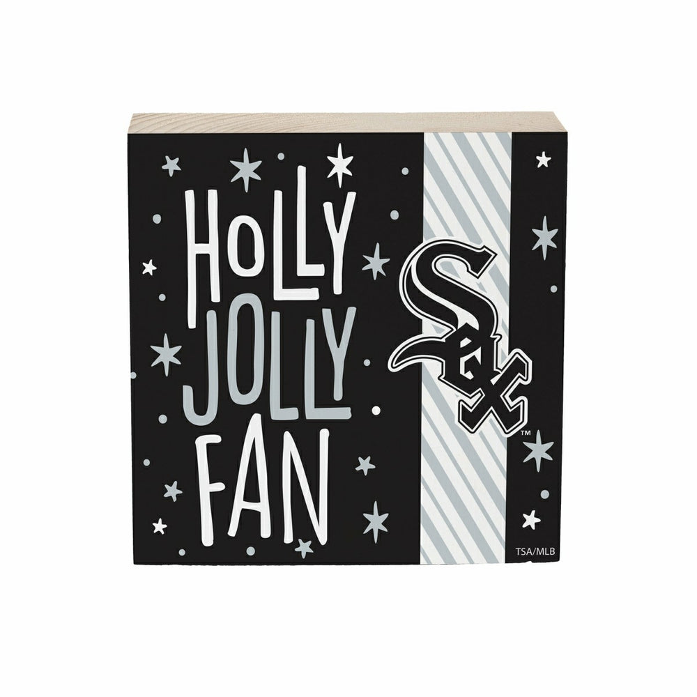 Chicago White Sox Block, Holiday, 6x6, MLB, Home