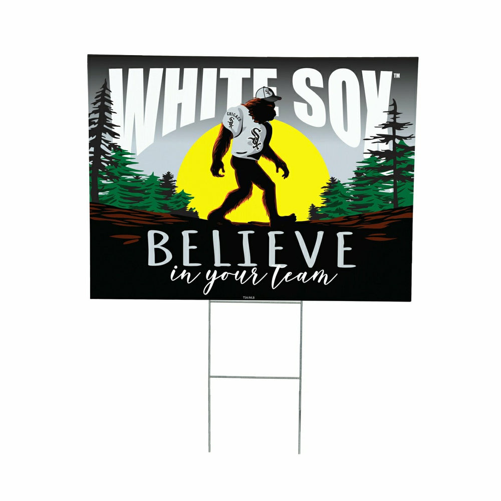 Chicago White Sox Yard Sign, Bigfoot, MLB, Home
