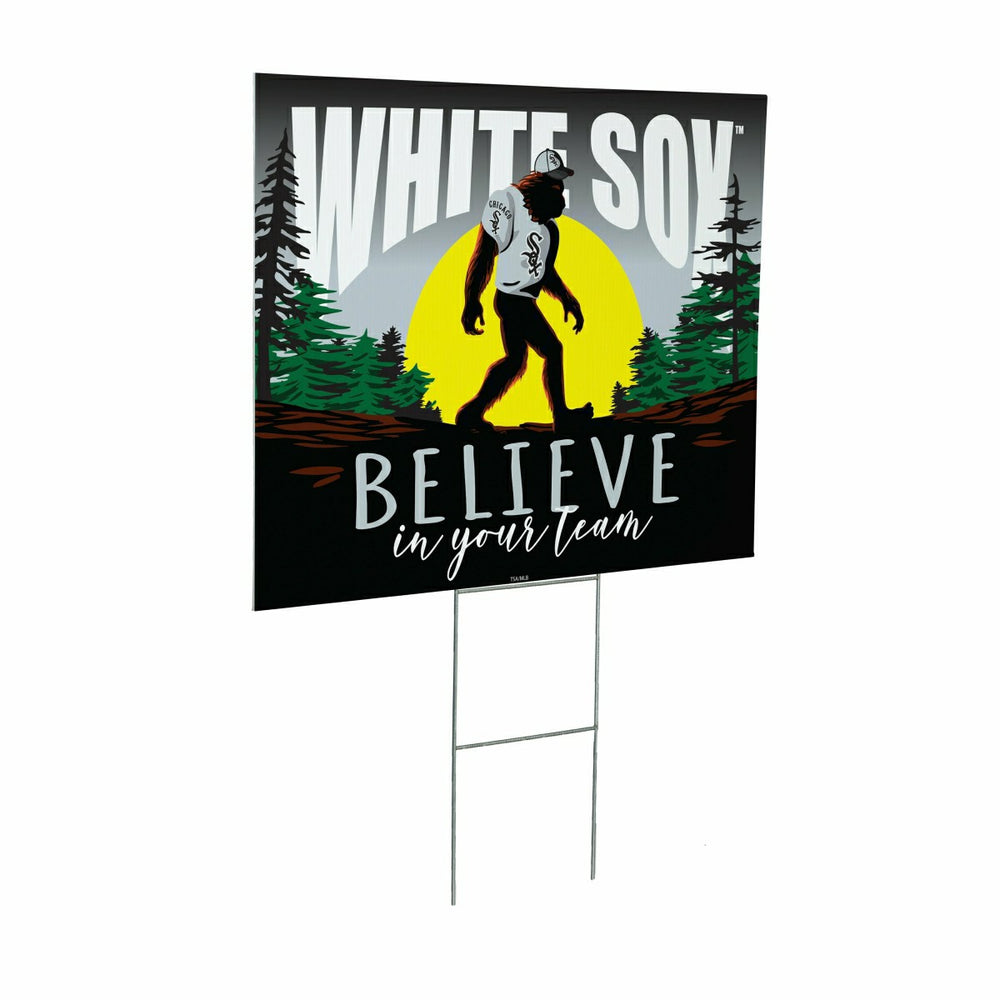Chicago White Sox Yard Sign, Bigfoot, MLB, Home