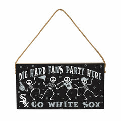 Chicago White Sox Halloween Wood Wall Sign, 6x11, MLB, Home