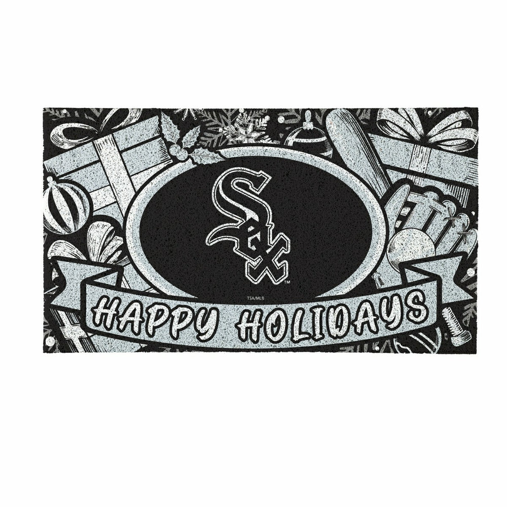 Chicago White Sox Holiday PVC Mat, 28"x16", MLB