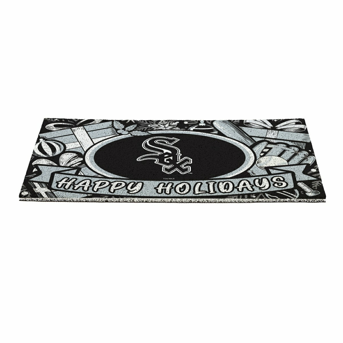 Chicago White Sox Holiday PVC Mat, 28"x16", MLB