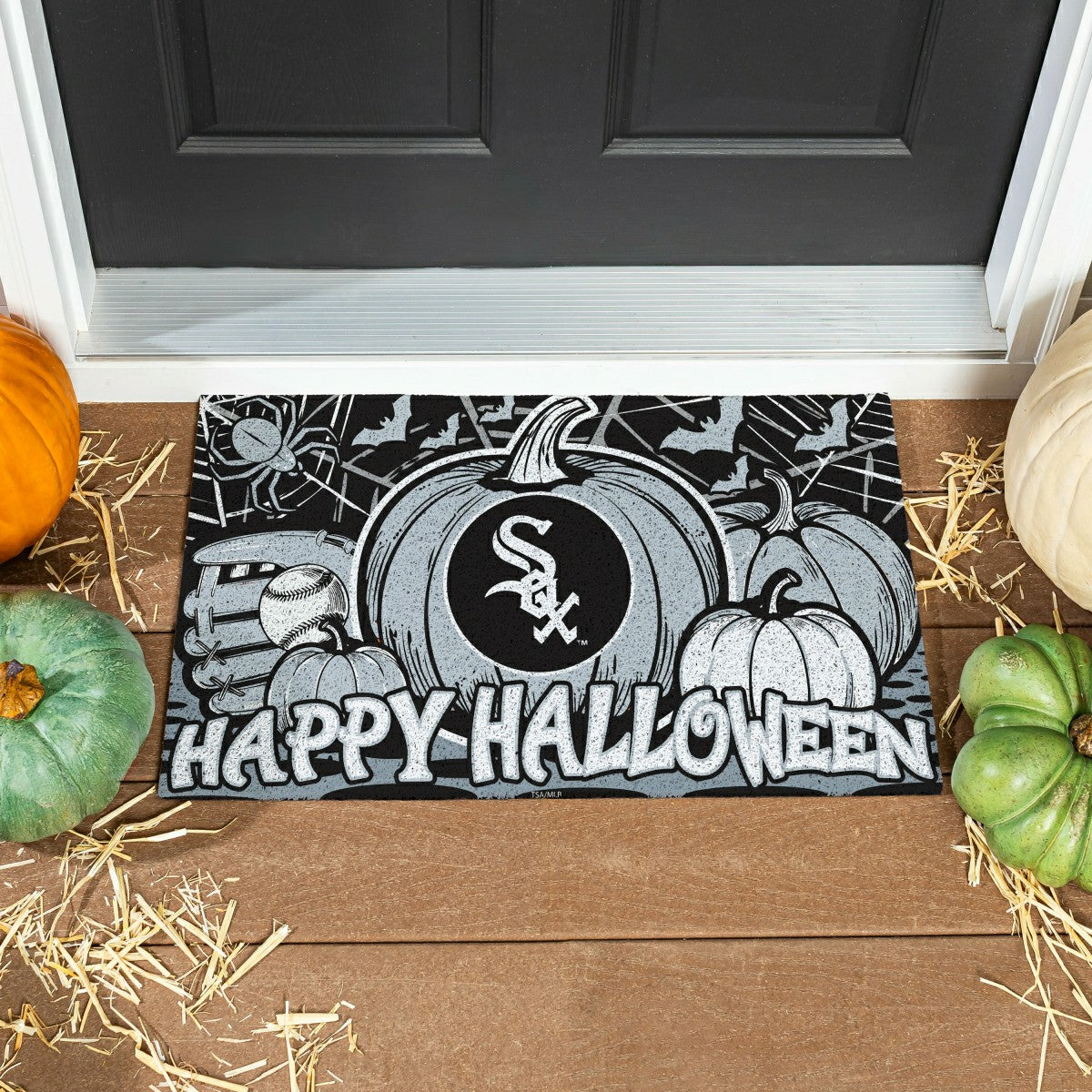 Chicago White Sox Halloween PVC Mat, 28"x16", MLB