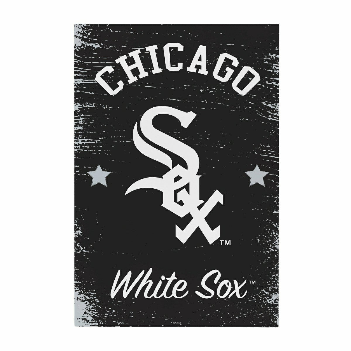 Chicago White Sox Wood Wall Sign, 16x24, MLB, Home