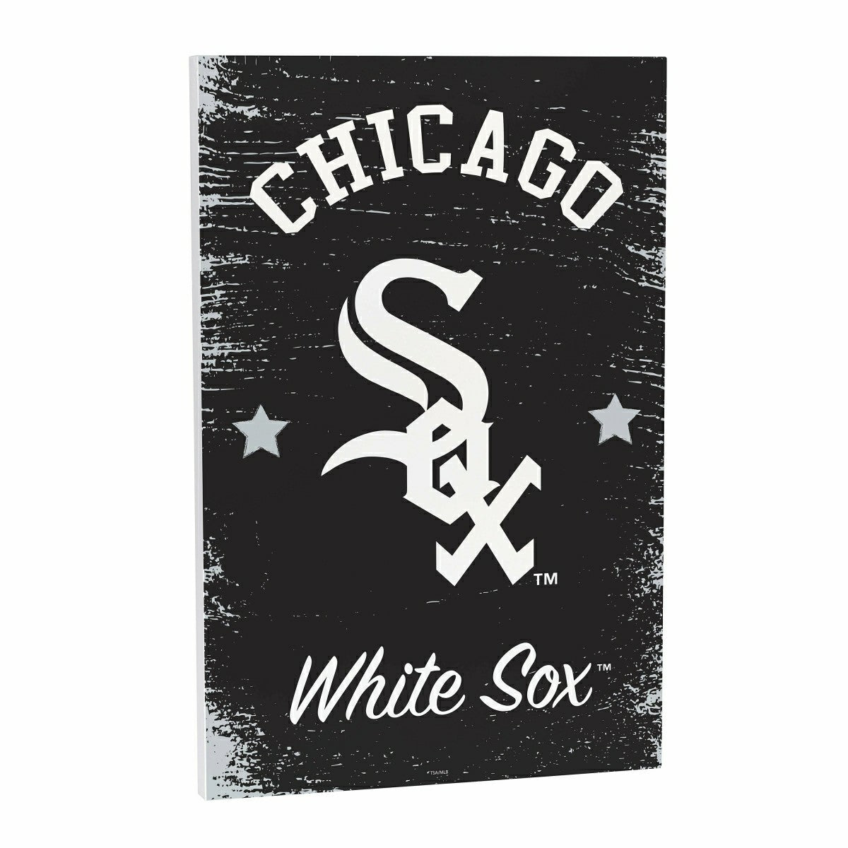 Chicago White Sox Wood Wall Sign, 16x24, MLB, Home