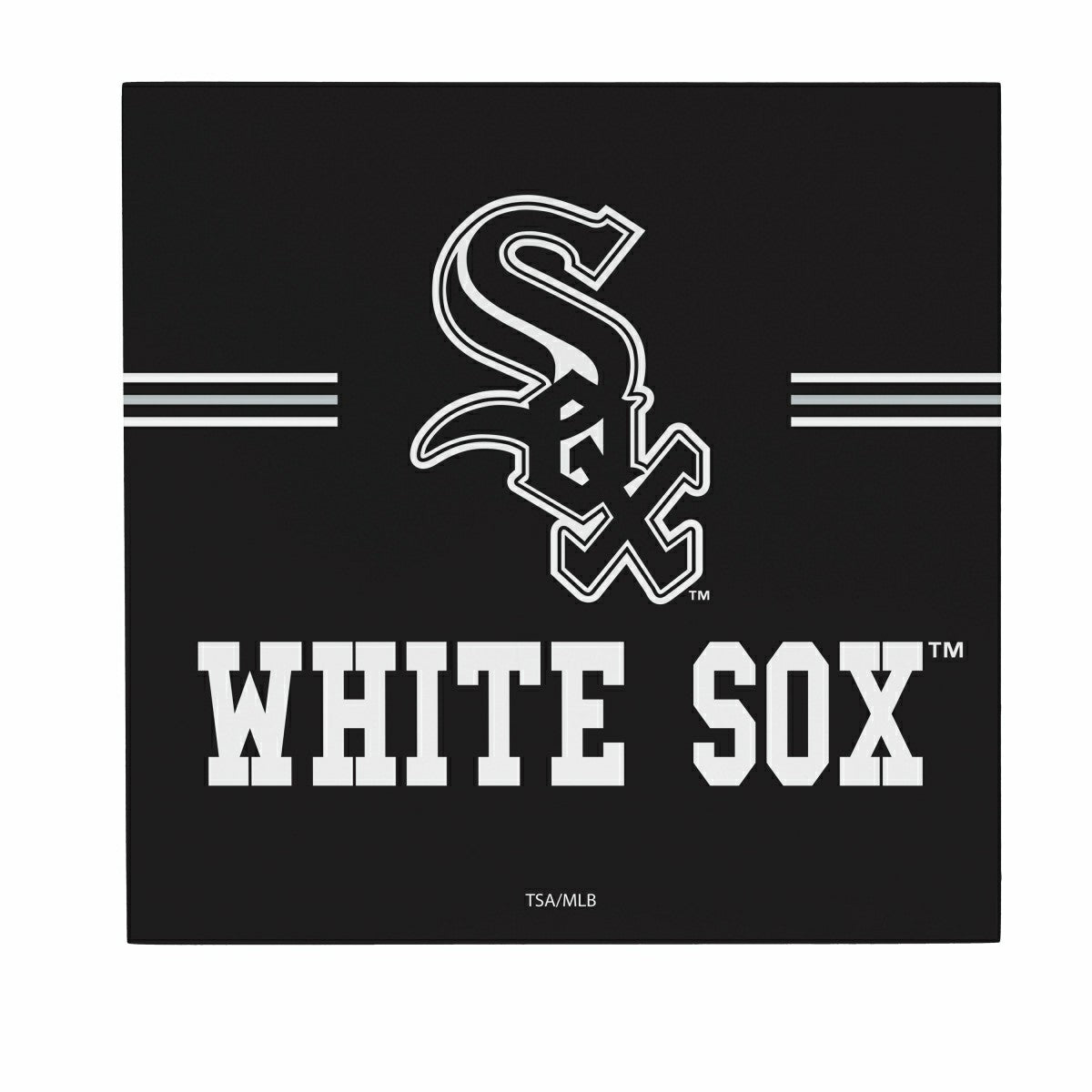 Chicago White Sox Wood Wall Sign, 12x12, MLB, Home