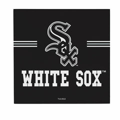 Chicago White Sox Wood Wall Sign, 12x12, MLB, Home
