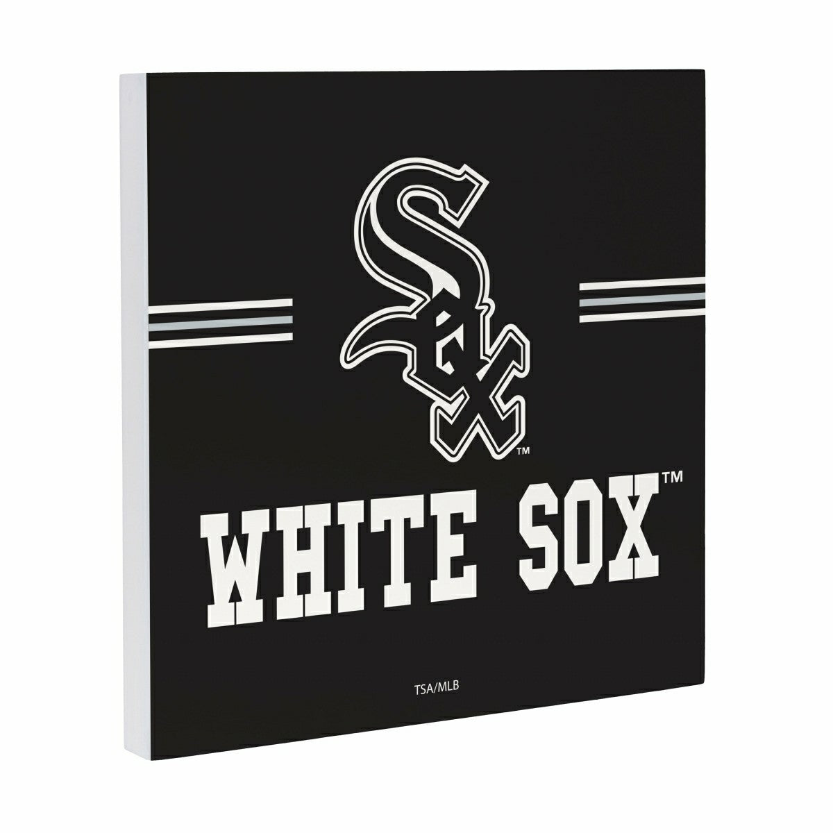 Chicago White Sox Wood Wall Sign, 12x12, MLB, Home