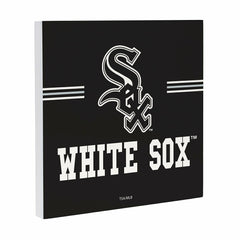 Chicago White Sox Wood Wall Sign, 12x12, MLB, Home