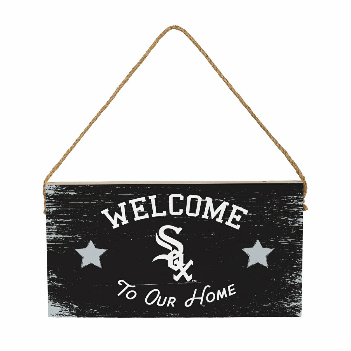 Chicago White Sox Wood Wall Sign, 6x11, MLB, Home
