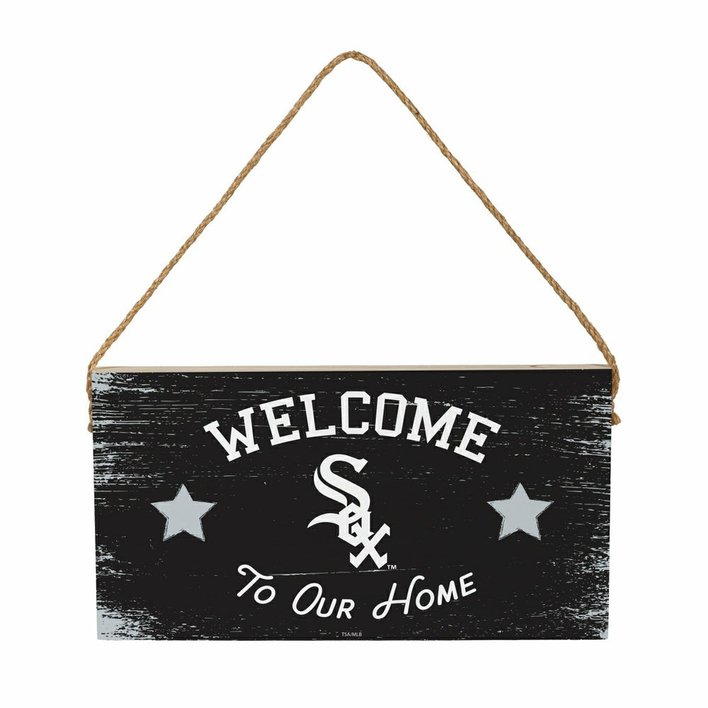 Chicago White Sox Wood Wall Sign, 6x11, MLB, Home