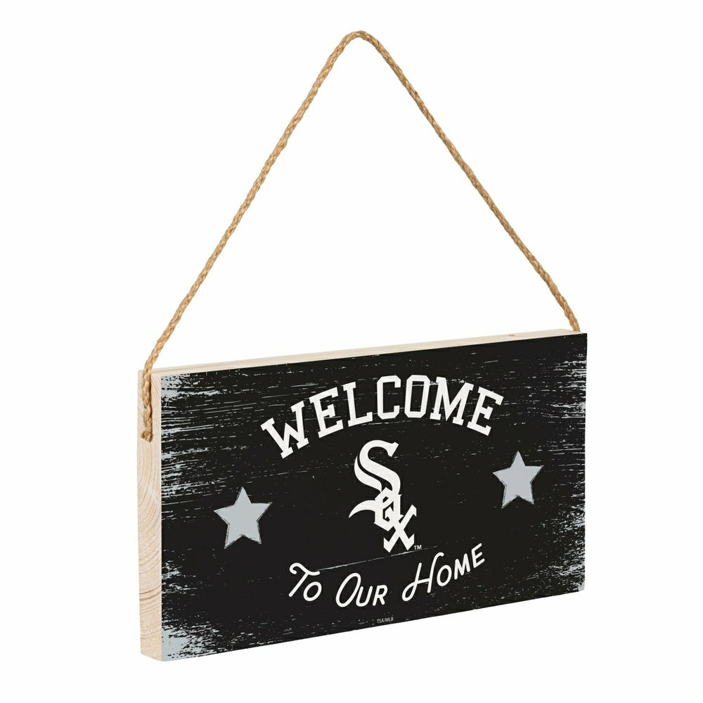 Chicago White Sox Wood Wall Sign, 6x11, MLB, Home