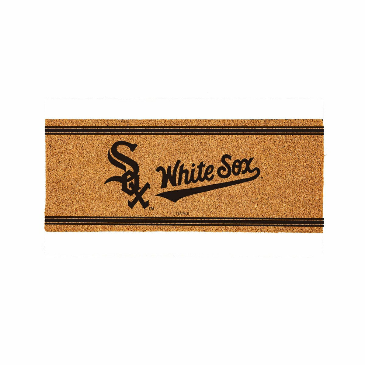 Chicago White Sox Extra Large One Color Coir Mat, 60"x24", MLB