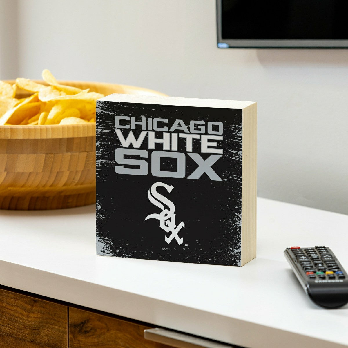 Chicago White Sox Plock, Down Home Fans, 6x6, MLB, Home
