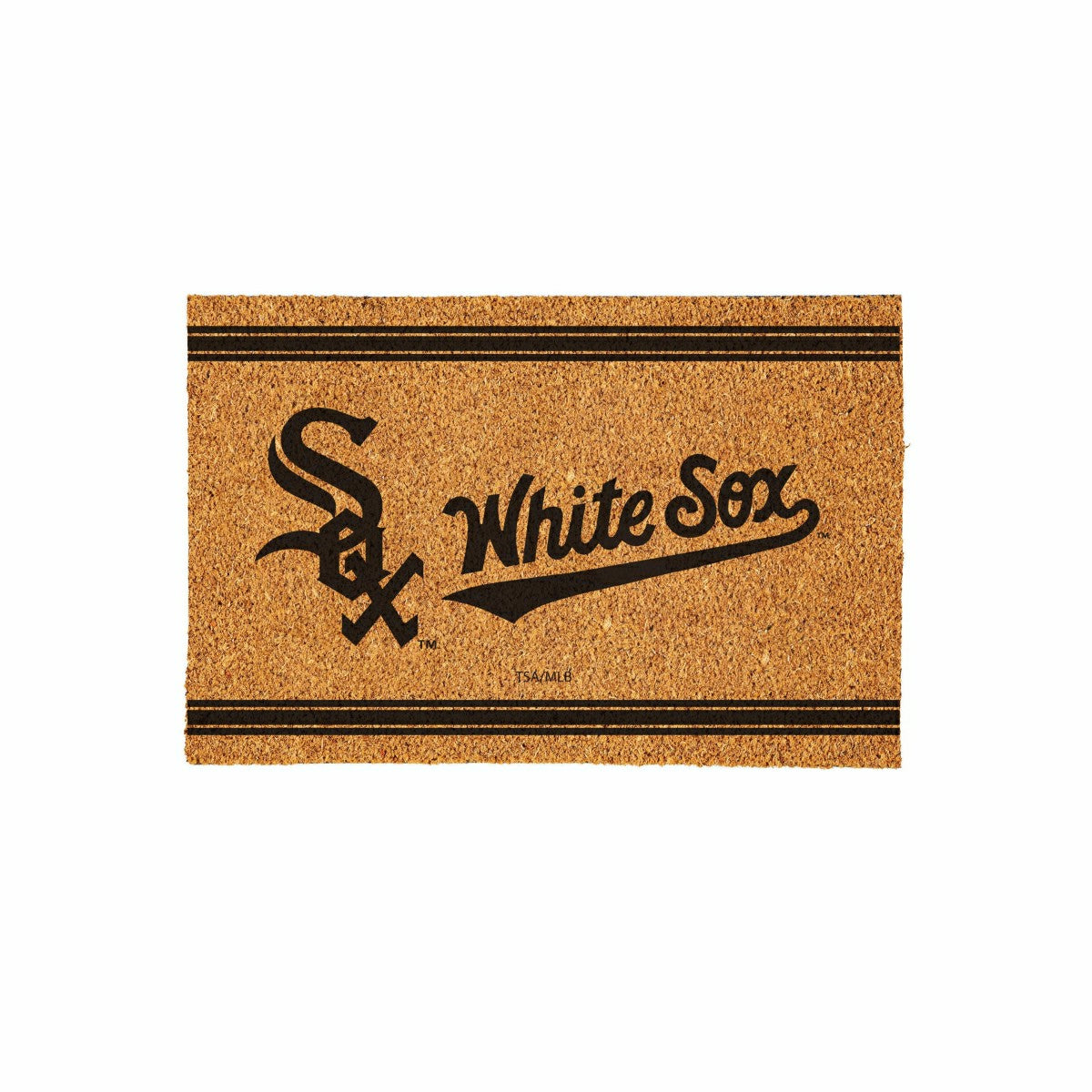 Chicago White Sox Large One Color Coir Mat, 36"x24", MLB