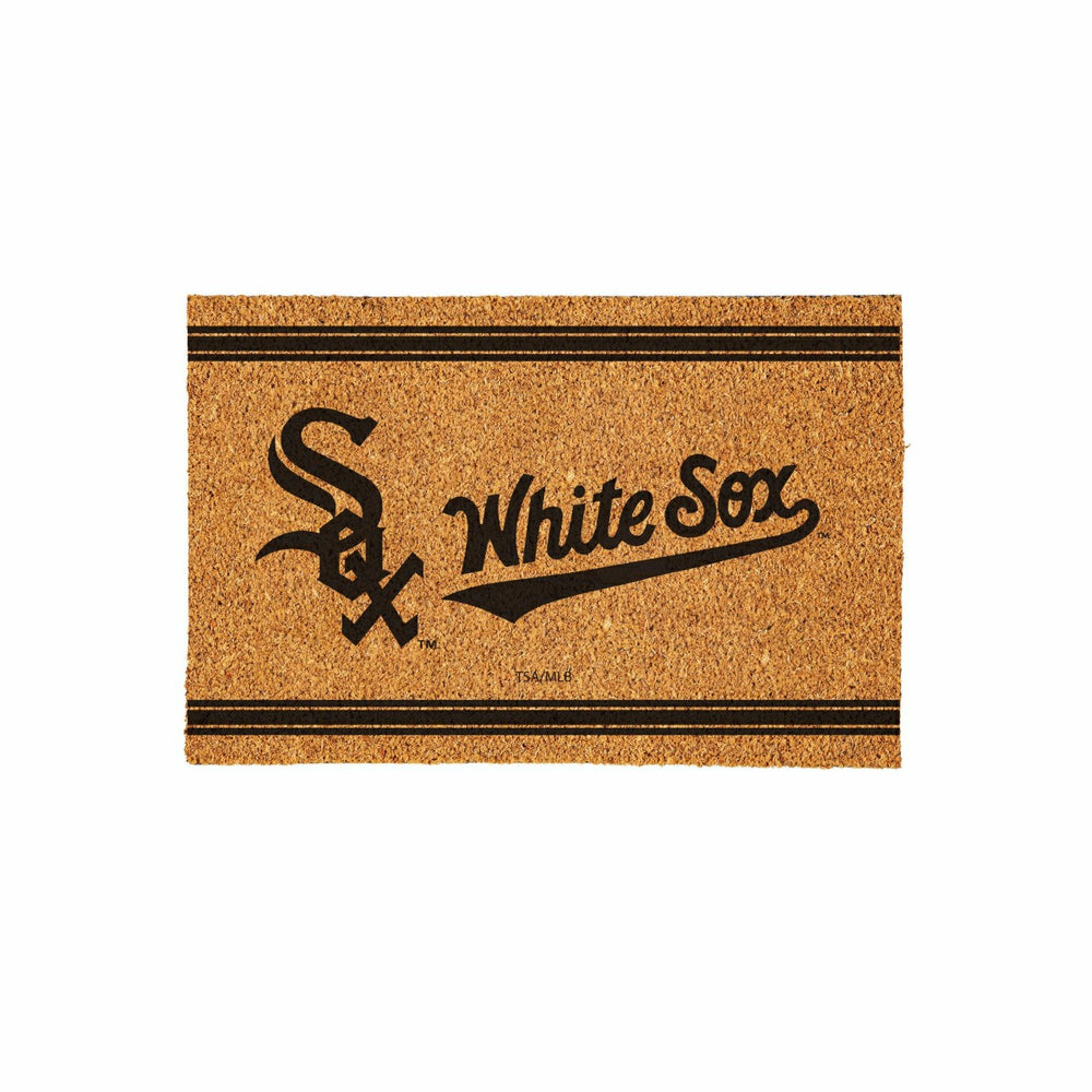 Chicago White Sox Large One Color Coir Mat, 36"x24", MLB